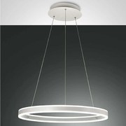 Φωτιστικό Οροφής Palau 3743-40-102 Φ60x4,6cm Dim Led 6540lm 60W White Fabas Luce