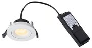 Χωνευτό Σποτ Οροφής Downlight Μπάνιου LED 8W IP44 2700K Aliki Nordlux-2310320001-Λευκό 2310320001