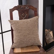 Διακοσμητική Μαξιλαροθήκη Solid 303 Beige Teoran 43X43 45x45cm Acrylic, Polyester
