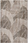 Χαλί Gossip 8426B Vizon White Beige-Brown Βιοκαρπέτ 140X200cm