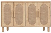 Μπουφές Vera 327ODS1328 120x30x73cm Oak Μοριοσανίδα, Μελαμίνη