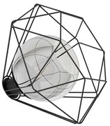 Φωτιστικό Επιτραπέζιο 'Vernham' 43484 Black-Clear Eglo Μέταλλο,Γυαλί
