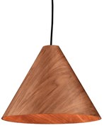 ΚΡΕΜΑΣΤΟ Φ/Σ 1Χ E27 WALNUT ΞΥΛΟ D33XH180CM NAIROBI ACA MQ18P133WW