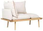 Ανάκλινδρο Lounge Around 5562C723-02 127x74,5x40,3cm Oak-Sand Umage