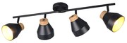 Φωτιστικό Σποτ Reality Lighting -RL VALENTIN R81924032 Μαύρο Ματ (Black Mat)