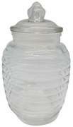Βάζο Γυάλινο Με Καπάκι 791897 2200ml Clear Ankor Glass