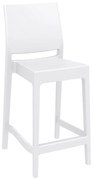 Siesta   Maya/S-65cm* Barstool White PL  metax-01-00-2562 διάστ.50.0000 x 44.0000 x 98.0000