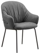 ΚΑΡΕΚΛΑ ΠΟΛΥΘΡΟΝΑ TOSCA ΓΚΡΙ 62x63x90.5