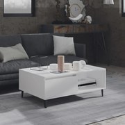 vidaXL Τραπεζάκι Σαλονιού Λευκό 90 x 60 x 35 εκ. από Μοριοσανίδα