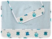 Βρεφικές Πετσέτες (Σετ 2τμχ) Saint Clair Monsters Blue