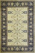 Χαλί Isfahan 121 Blue-Beige 135Χ200cm