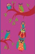 Παιδικό Χαλί LOLLIPOPS 8F43A/OWLS &#8211; 160×230 cm