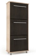 Παπουτσοθήκη Niag580 58x26.5x132εκ Wenge-Sonoma