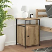 vidaXL Κομοδίνο 2 pcs artisan δρυς Επεξεργασμένο ξύλο