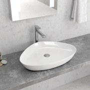 KARAG LT1131 Νιπτήρας Επικαθήμενος Λευκό Πορσελάνη