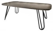 SarrisBros  Τραπεζάκι Σαλονιού 120x60x38cm Sarris Bross Olympos Σταχτί BEST-21234400