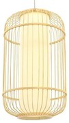 Κρεμαστό Φωτιστικό Οροφής DE PARIS Bamboo 00894 Globostar-894-Μπεζ 00894