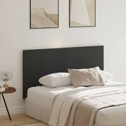 vidaXL Κεφαλάρι Μαύρη δρυς 160 x 1,5 x 80 cm Επεξεργασμένο ξύλο