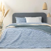 Σεντόνια FL6274 (Σετ 4τμχ) Denim Palamaiki Διπλό 200x260cm 100% Βαμβάκι