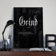 Ξύλινο Κάδρο Grind 30x40cm SNK59