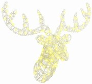 vidaXL Κεφάλι Ράντερ με 140 LED Θερμό λευκό 60 cm Ακρυλικό