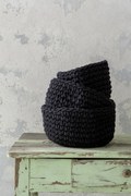 ΚΑΛΑΘΙ ΑΠΟΘΗΚΕΥΣΗΣ 28x15cm NIMA - PANIER BLACK