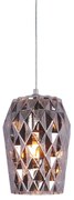 Φωτιστικό Οροφής Μονόφωτο Homelighting Luca 77-3721 Smoked Grey