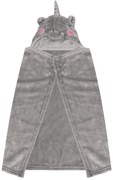 Κουβέρτα Bebe Fleece 36x86εκ. Monocer Grey Makis Tselios