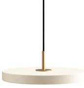 Κρεμαστό Φωτιστικό Ράγας/Οροφής LED 18W 3CCT Φ31cm Ορειχάλκινο Φινίρισμα Asteria Plus Umage-2288-Λευκό 2288