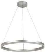 Κρεμαστό Φωτιστικό Οροφής LED 45W IP20 3CCT Inlight-6095-C-Silver-Ασημί 6095-C-Silver