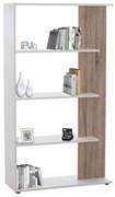 Βιβλιοθήκη Harvey 80x23x141 Λευκό