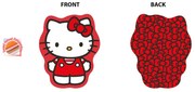 Διακοσμητικό Μαξιλάρι Βελουτέ 2 Όψεων Dimcol Hello Kitty 691 Red 20cm