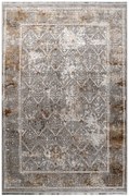 Χαλί Quares 33963-070 Grey-Brown Merinos 160X230cm