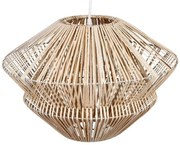 Φωτιστικό οροφής PWL-1102 pakoworld Ε27 μπεζ Φ44x31εκ