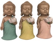 Αγαλματίδια και Signes Grimalt  Linda Buddha Set 3 Μονάδες