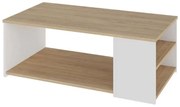 Τραπεζάκι Σαλονιού Berg 0253877 110x60x40cm Sonoma-White