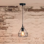 Φωτιστικό Οροφής Μονόφωτο A-S Ida Black 157859