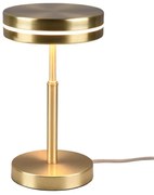 Φωτιστικό Επιτραπέζιο Franklin 526510108 6W Led Φ14cm 25cm Brass Mat Trio Lighting Μέταλλο