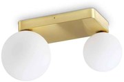 Φωτιστικό Τοίχου - Απλίκα Penta 314815 33,5x25x19cm 2xG9 4W Brass Ideal Lux