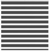 vidaXL Ζέβρα τυφλή Μαύρο Πλάτος υφάσματος 135,9 εκ. Πολυεστέρας