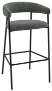 Σκαμπό Bar Eclipse 26-0078 45x46x92cm Grey