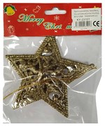 Σετ Χριστουγεννιάτικα στολίδια - 12cm - 2pcs - 231017