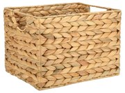 Καλάθι Αποθήκευσης Και Οργάνωσης Florana 02-27957 25x30x22cm Natural Estia Υδροϋάκινθος