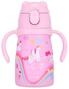 Παγούρι - Θερμός 300ml Με Καλαμάκι Estia Save The Aegean Rainbow Dreams 01-34221