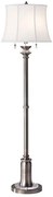 Επιδαπέδιο Φωτιστικό 2xE27  Λινό Αμπαζούρ  Stateroom Elstead Lighting-FE-STATEROOM-FL-AN-Νίκελ Ματ FE-STATEROOM-FL-AN