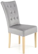 VERMONT chair, honey oak / grey Monolith 85