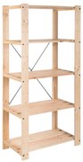Ράφια Astigarraga Evolution 5 174,5 x 76,5 x 38,5 cm Καφέ Τζίντζερ 5 Ράφια