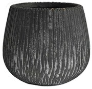 Κασπώ Carve 00.03.35573 Φ25x21cm Black Κεραμικό