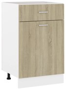 vidaXL Ντουλάπι με Συρτάρι Lyon Sonoma Δρυς 50x46x81,5 εκ. Επεξ. Ξύλο