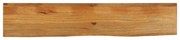 vidaXL Επιφάνεια Τραπεζιού 160x20x3,8 εκ. Live Edge Μασίφ Ξύλο Μάνγκο